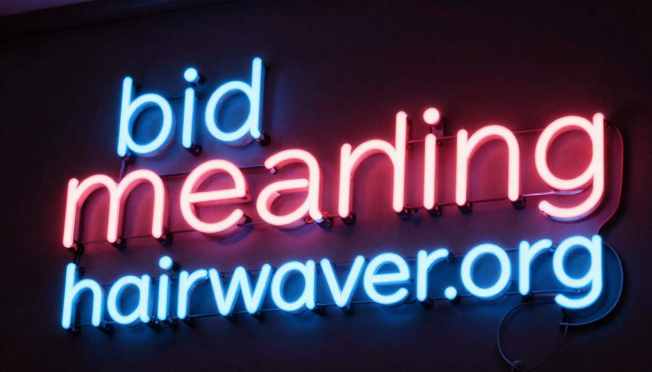 bid meaning