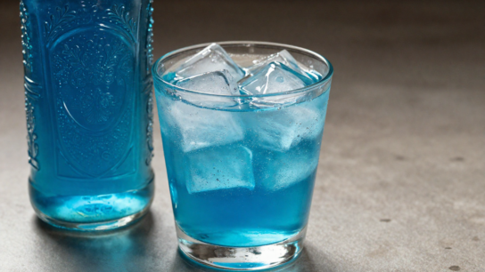 blue curacao syrup