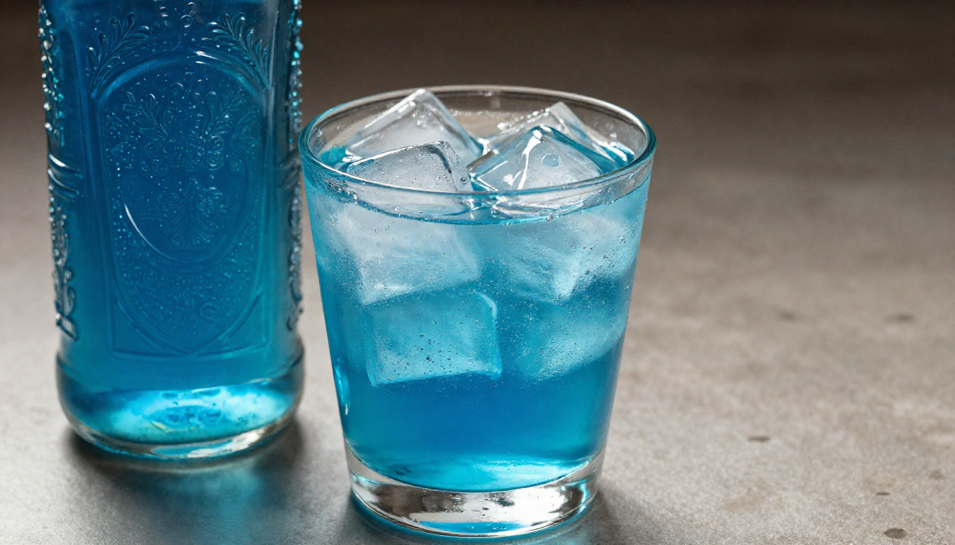 blue curacao syrup