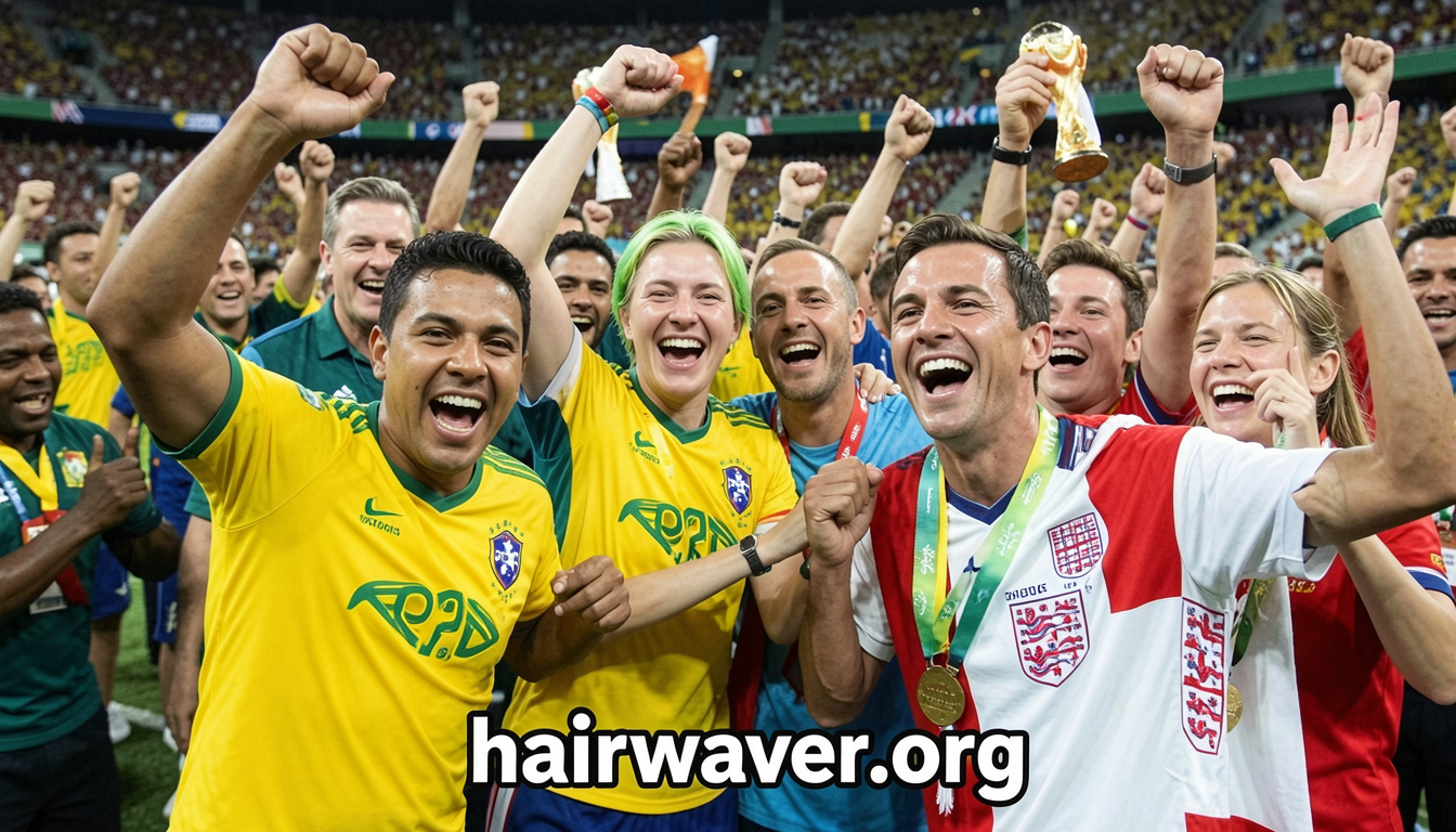 Brazil and England Lead World Cup Fan Popularity Rankings