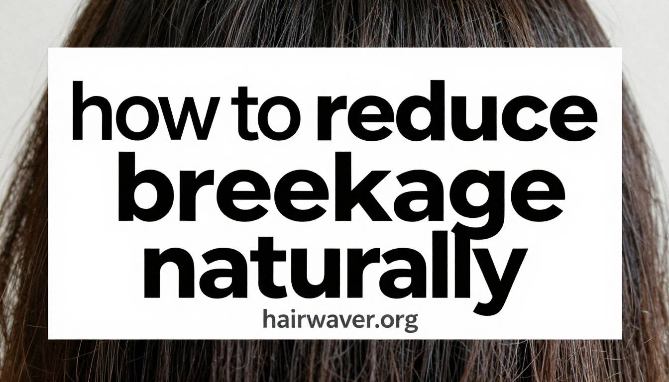 how to reduce hair breakage naturally