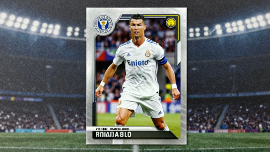 Ronaldo Match Attax Card