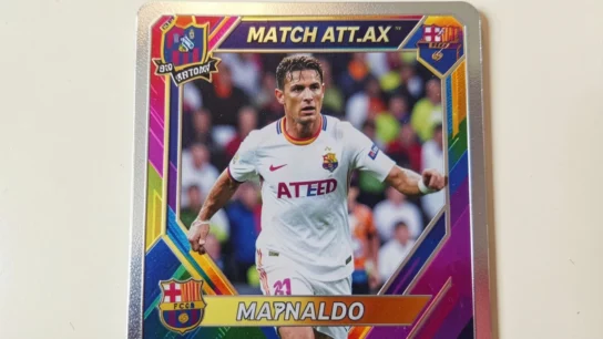 Ronaldo Match Attax Card