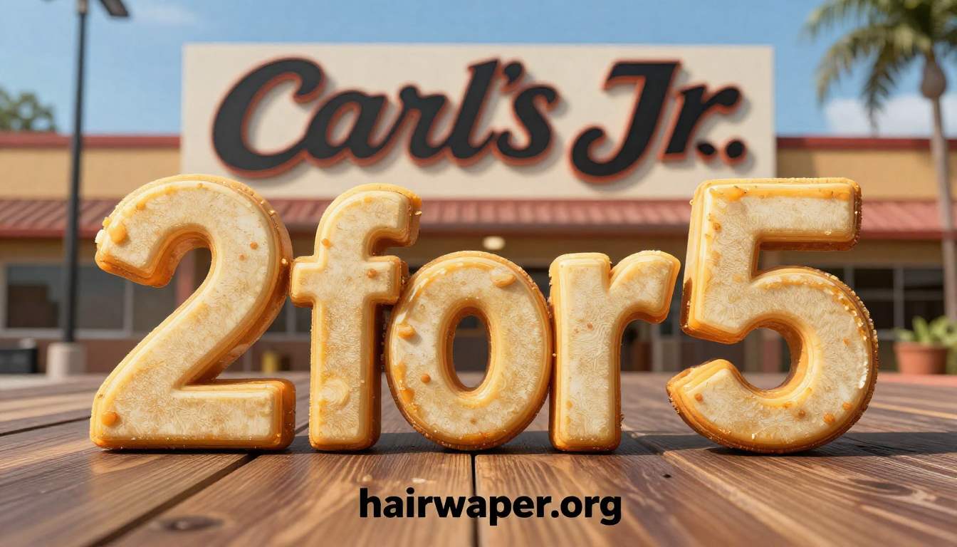 Carl's Jr 2 for 5