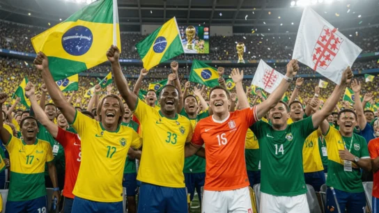 Brazil and England Lead World Cup Fan Popularity Rankings