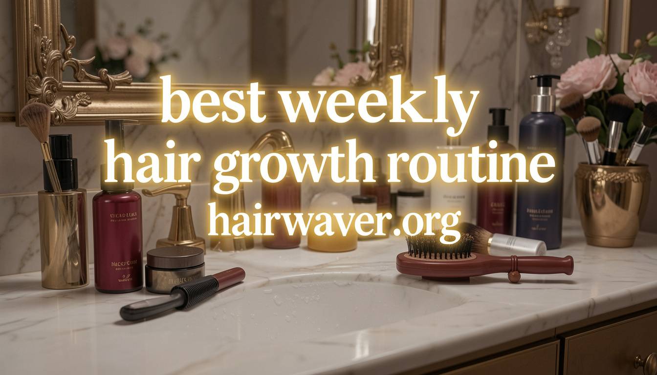 best weekly hair growth routine