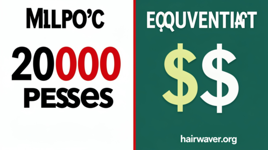 20000 Pesos to Dollars
