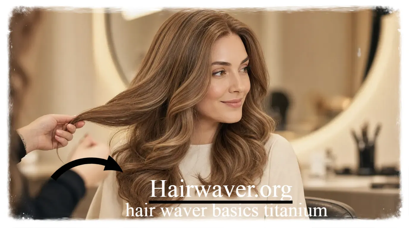 hair waver basics titanium