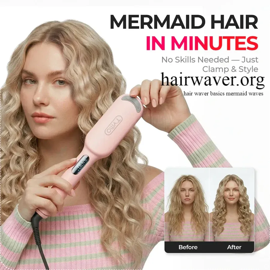 hair waver basics mermaid waves