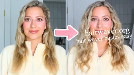 hair waver basics easy