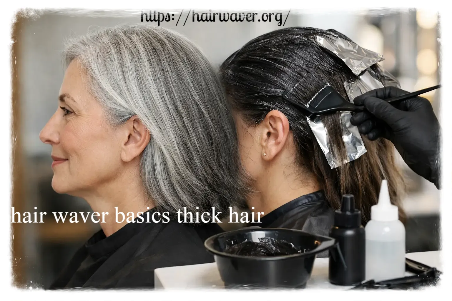 hair waver basics thick hair