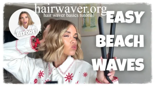 hair waver basics tutorial