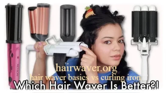 hair waver basics vs curling iron