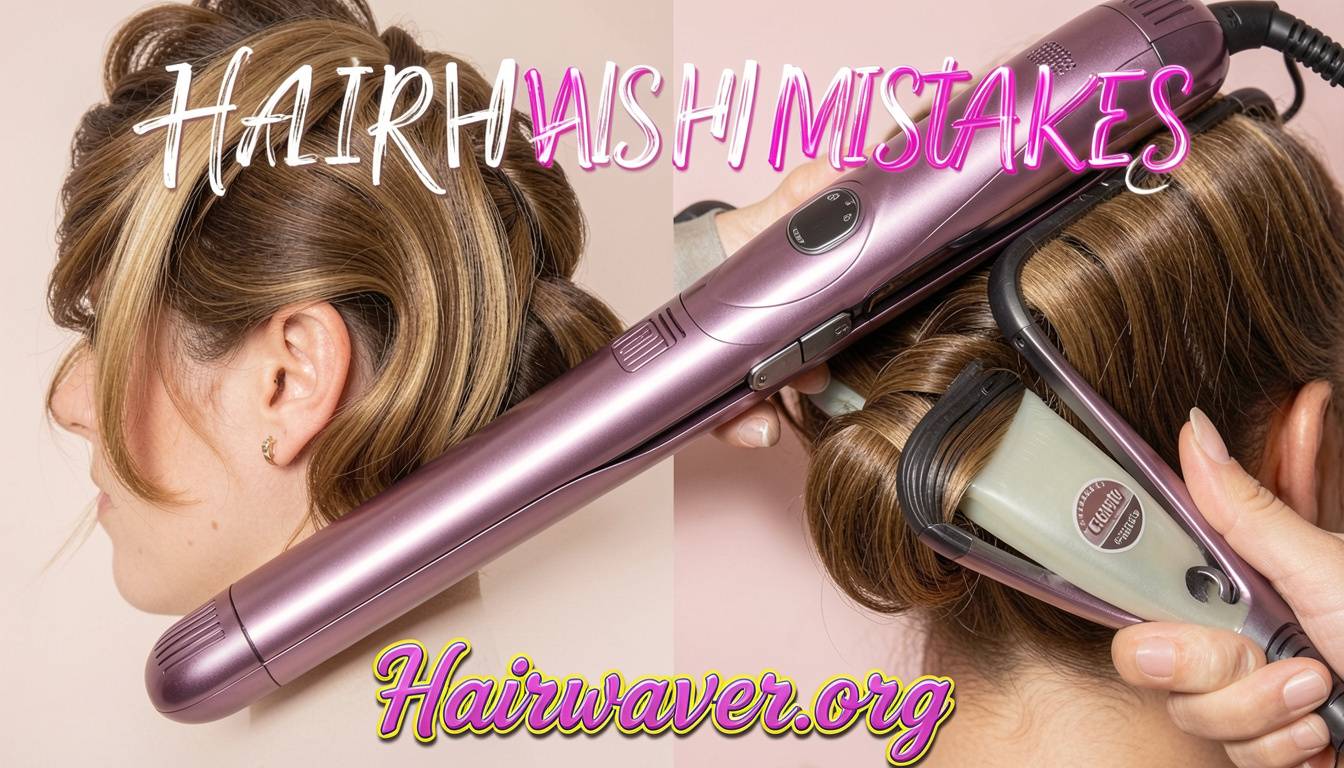 hair straightener mistakes