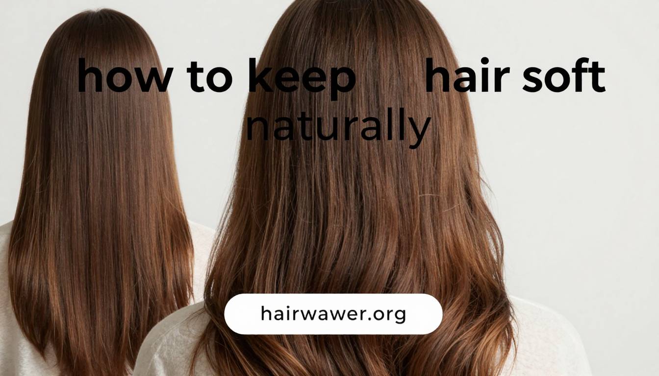 how to keep hair soft naturally