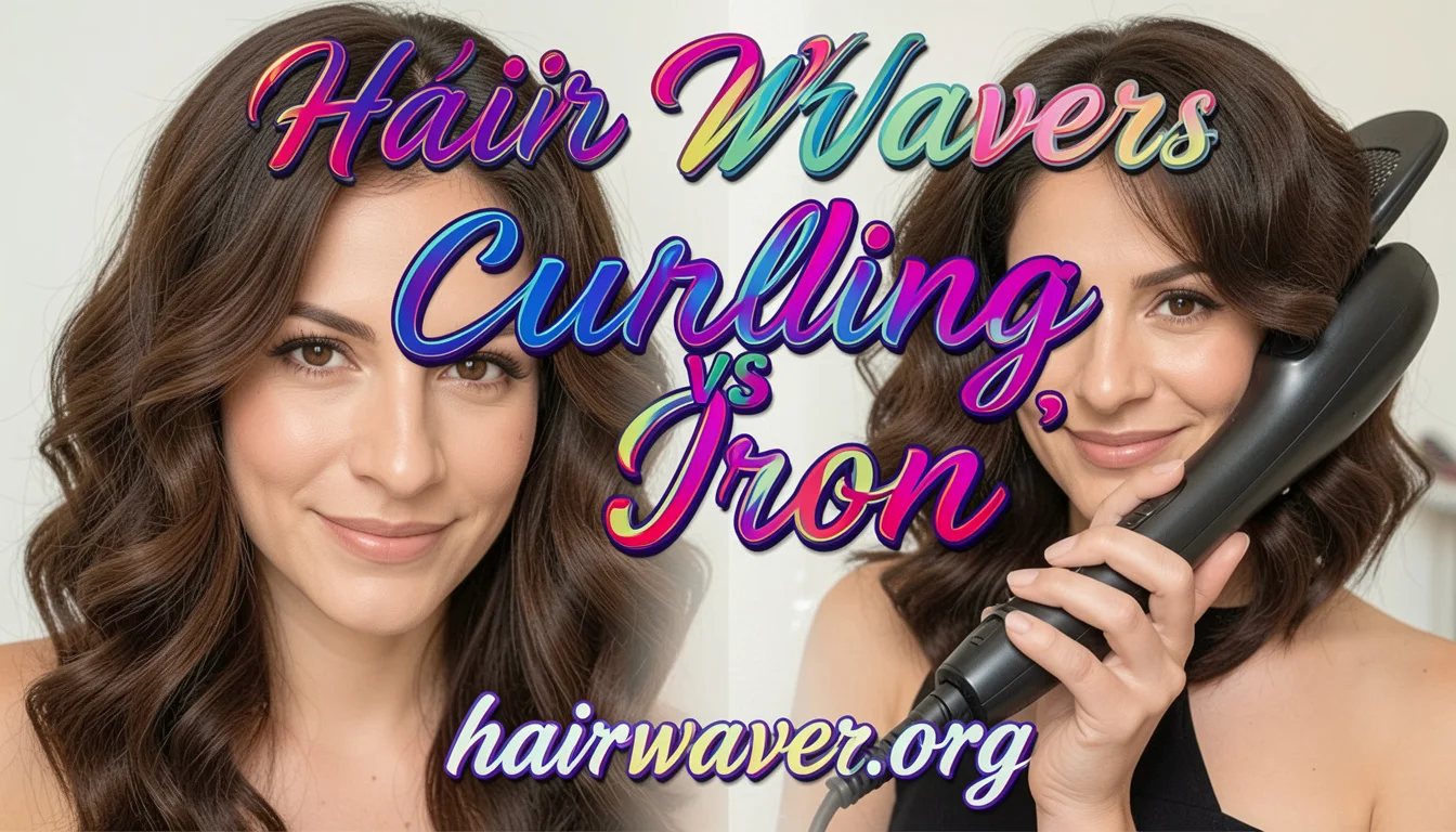 Hair Waver vs Curling Iron