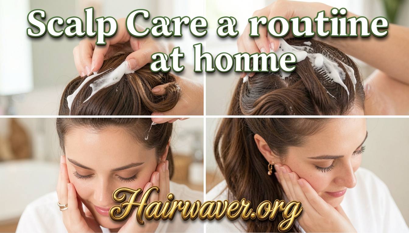 scalp care routine at home