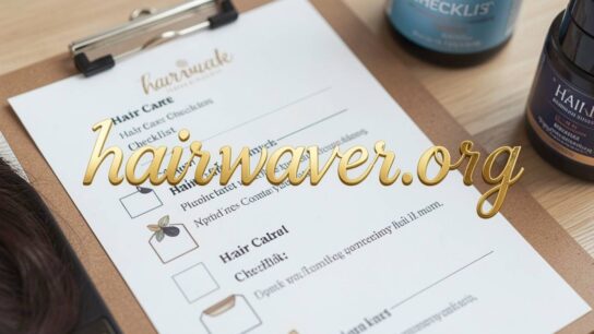 hair care checklist