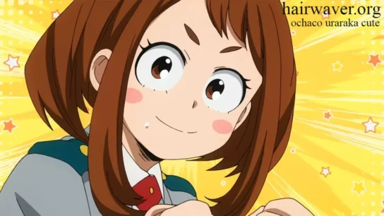 ochaco uraraka cute