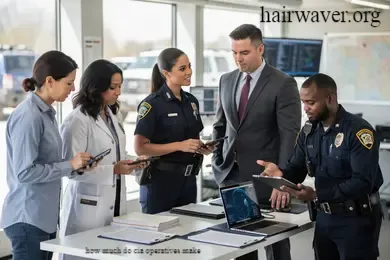 how much do cia operatives make