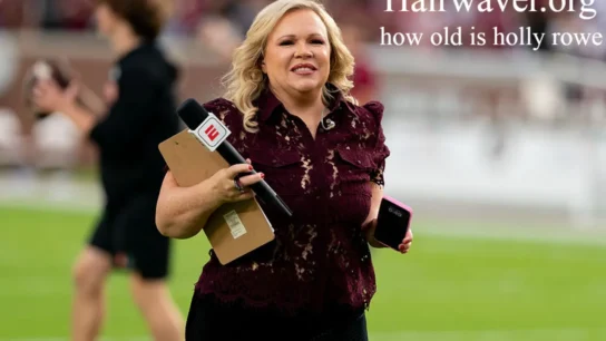 how old is holly rowe
