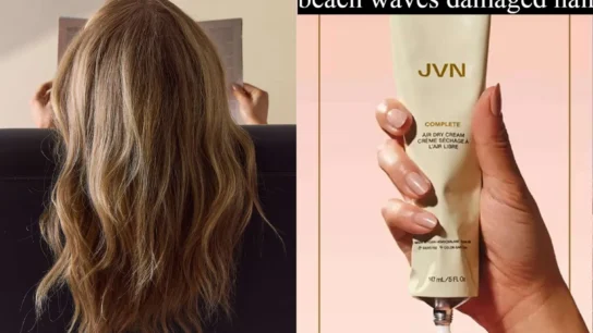 beach waves damaged hair