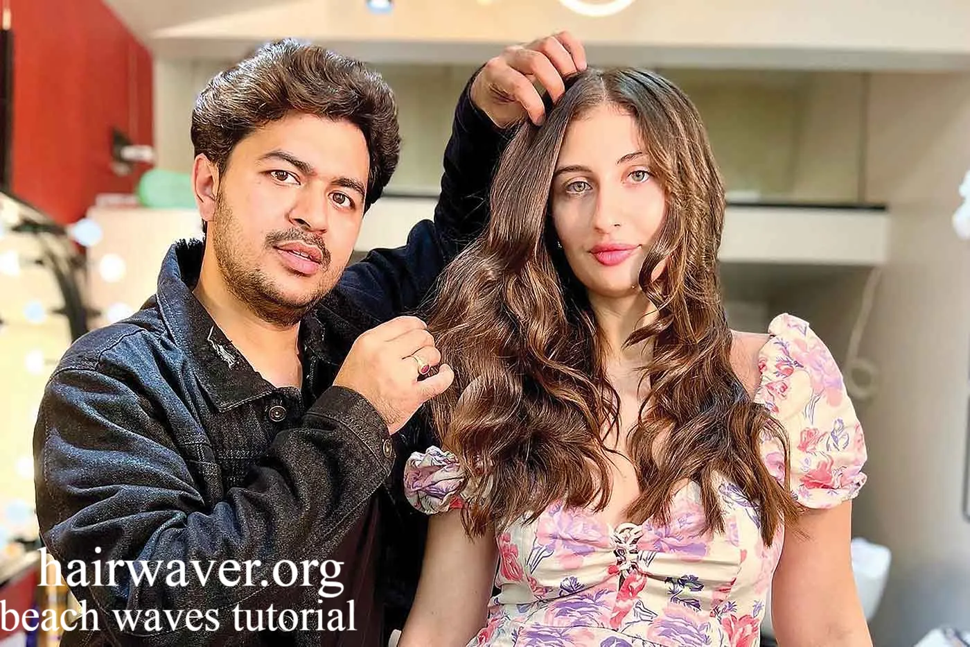 beach waves tutorial