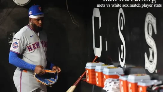 mets vs white sox match player stats