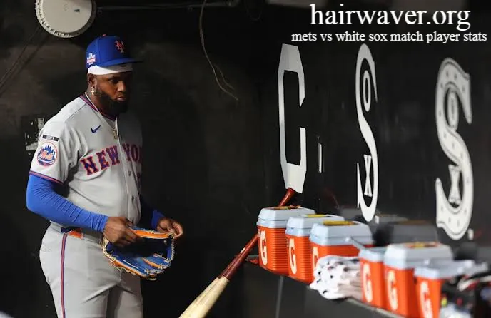 mets vs white sox match player stats