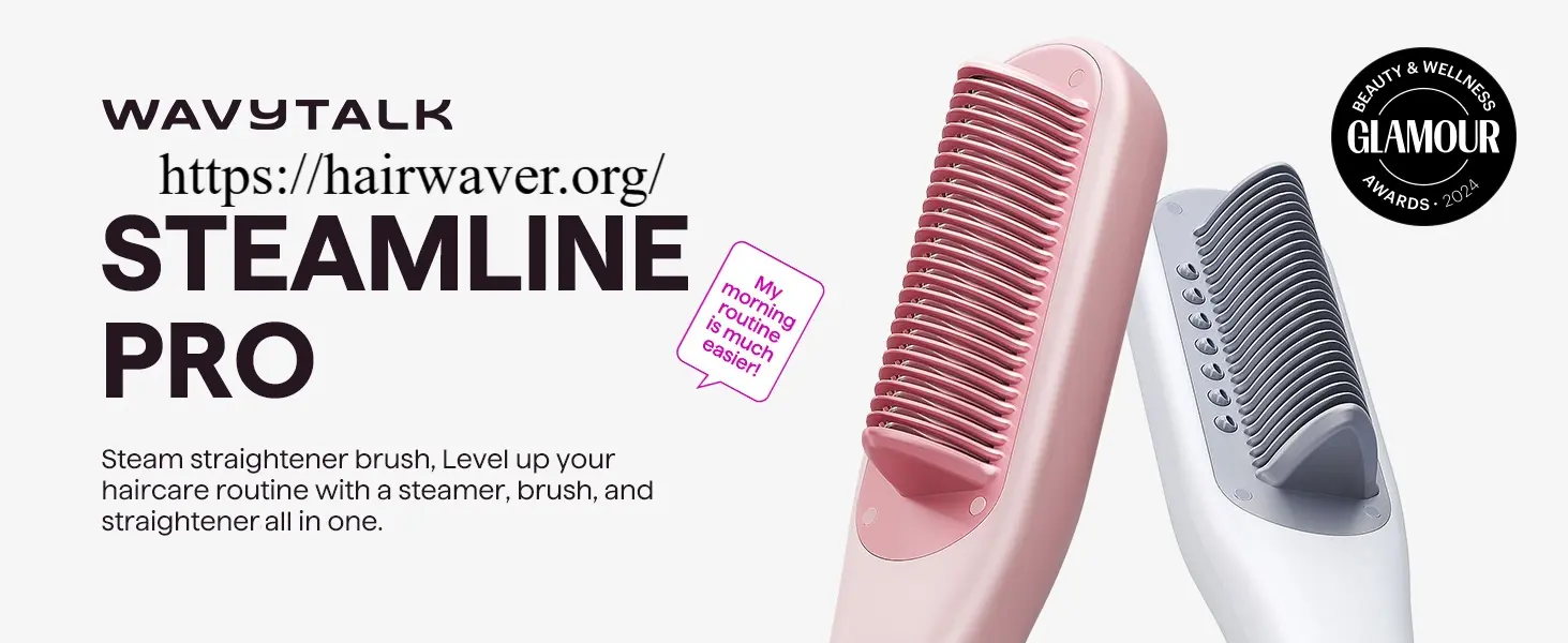 Wavytalk Steamline Pro Steam Straightener Brush