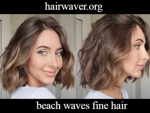 beach waves fine hair