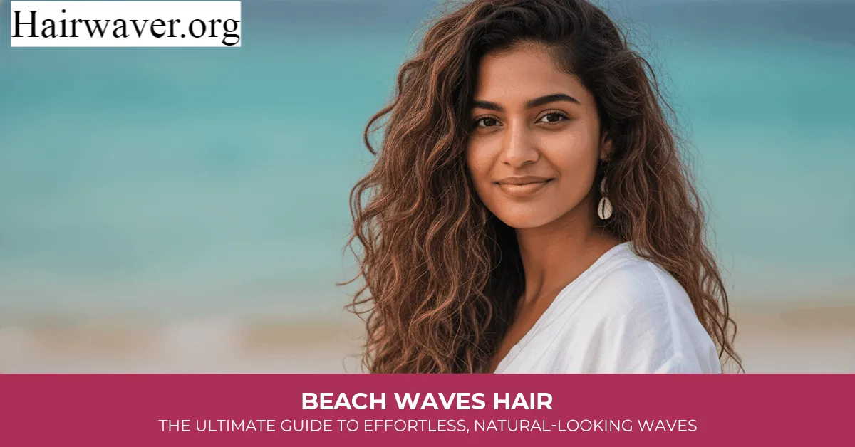 beach waves curly hair
