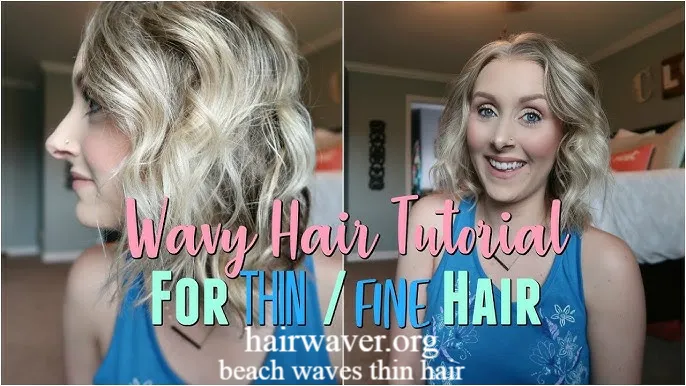 beach waves thin hair