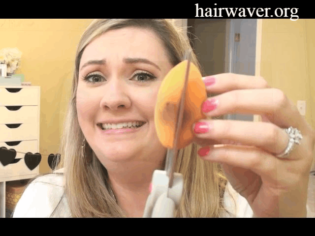 mold on beauty blender