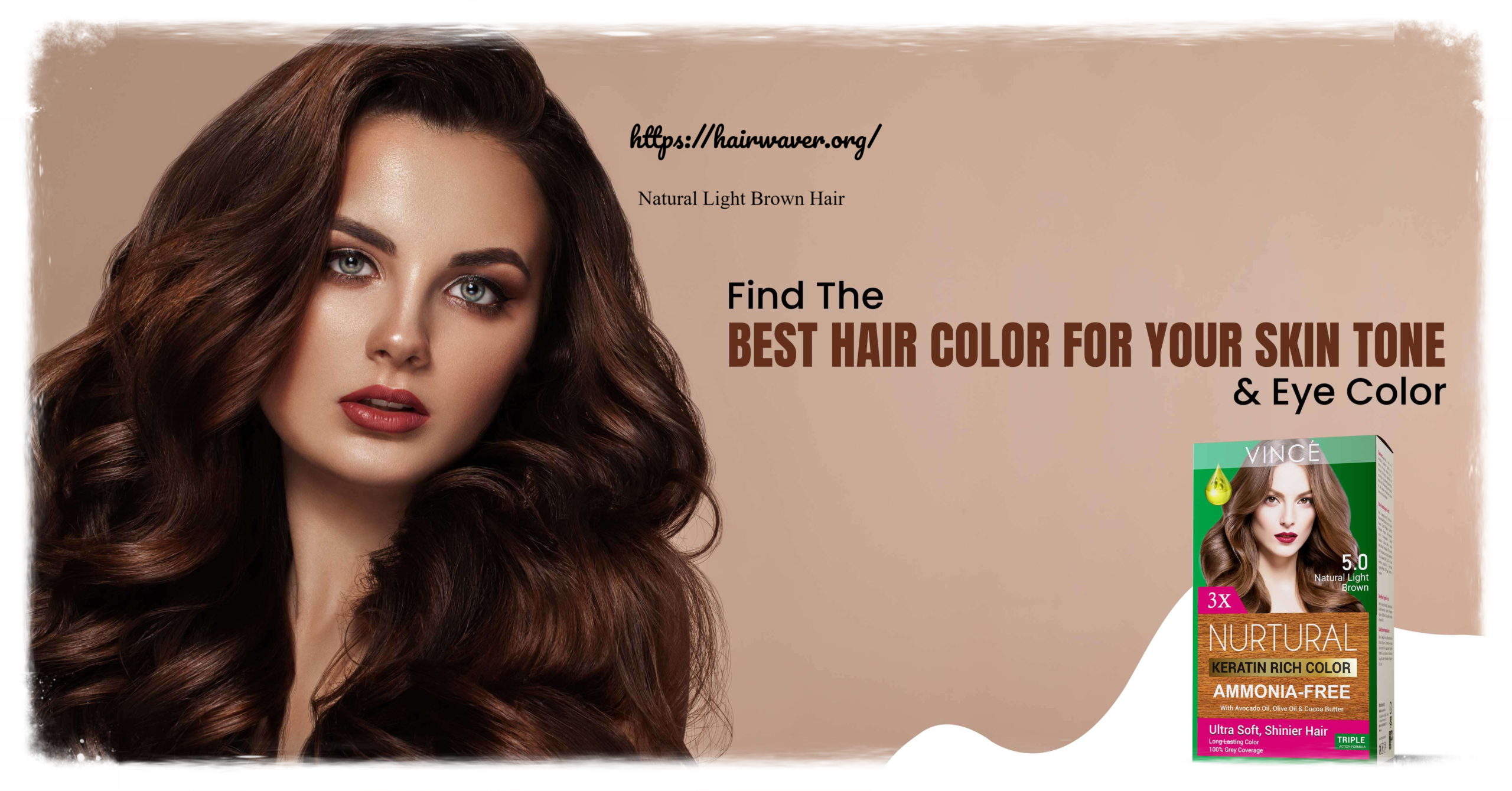 Natural Light Brown Hair